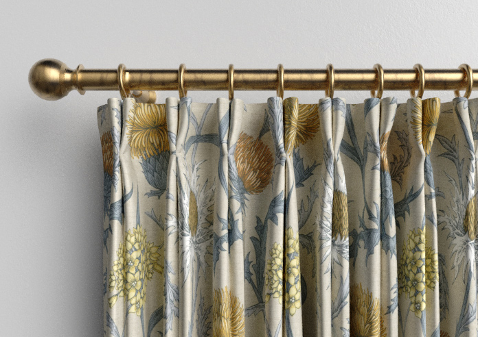 Acanthium, Ochre - Made to Measure Curtains - Image 10